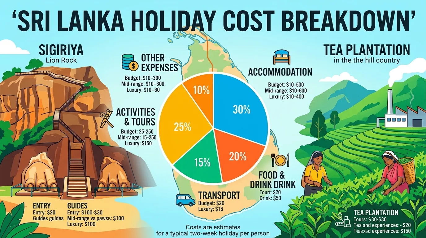 How Much Does a Sri Lanka Holiday Cost